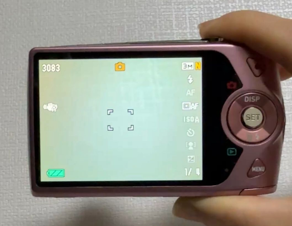 카시오 엑슬림 z2300 핑크 디카 빈티지 민트급 이미지