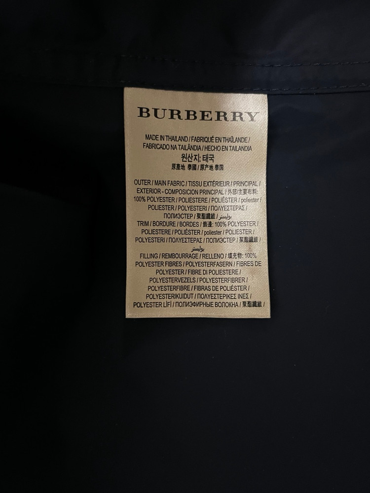 버버리 BURBERRY 네이비 후드 자켓 95~100사이즈 이미지