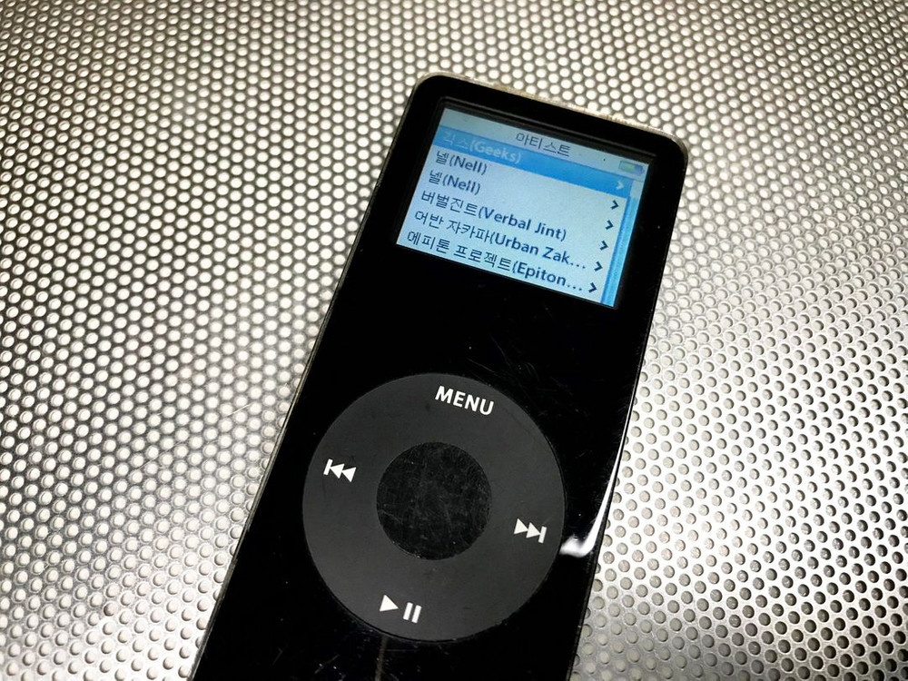 아이팟 나노1세대 2GB 블랙 이미지