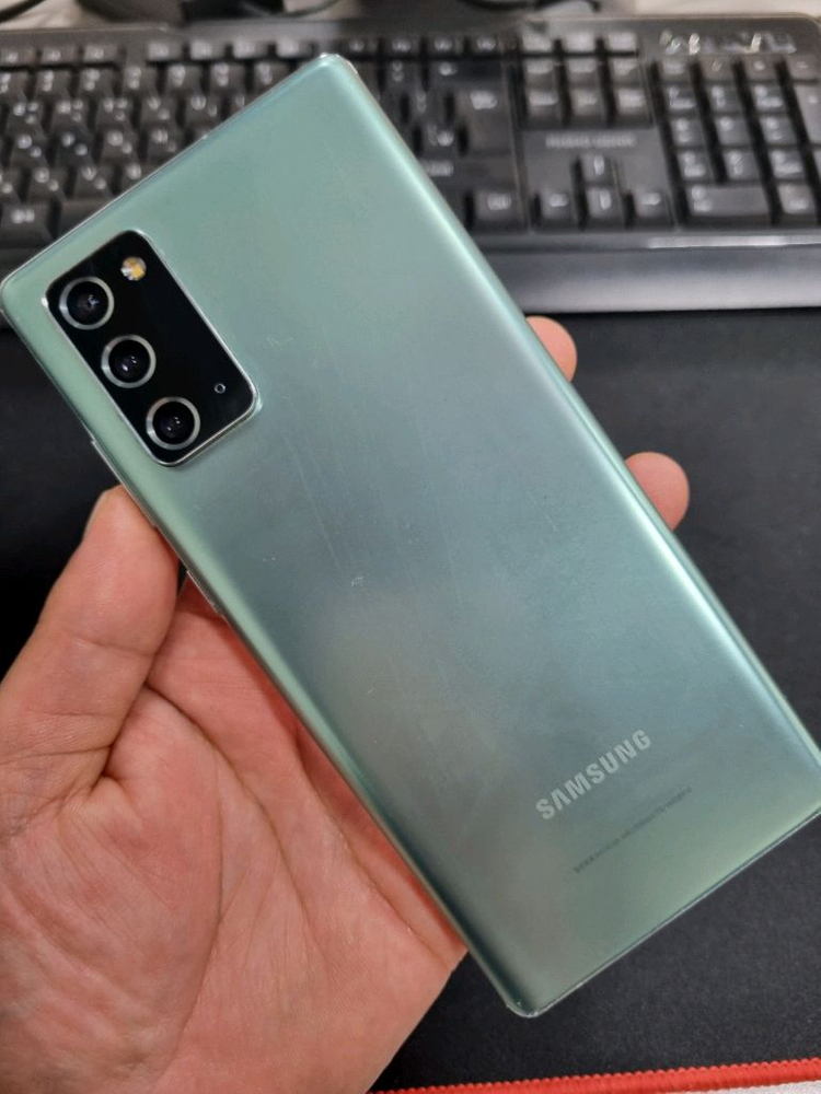갤럭시 노트20 256G A급 무잔상 중고폰 싸게팔아요 이미지