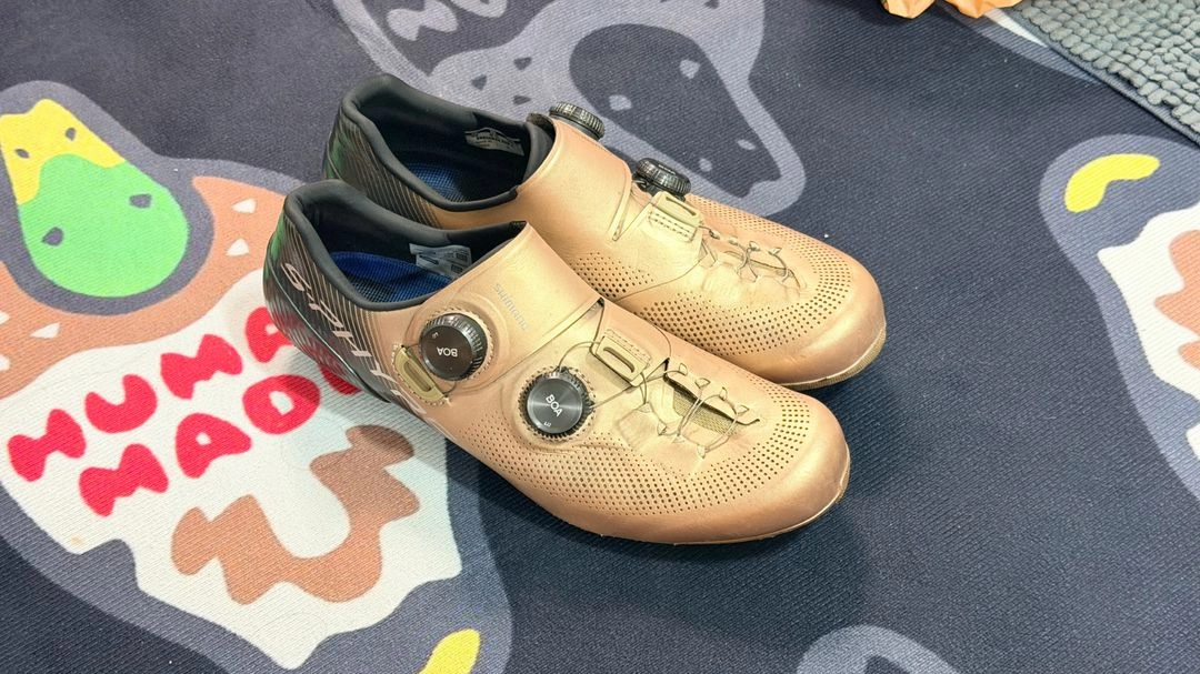 시마노 에스파이어 RC9 903 S 클릿슈즈 42사이즈 265 샴페인골드 이미지