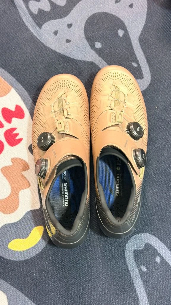시마노 에스파이어 RC9 903 S 클릿슈즈 42사이즈 265 샴페인골드 이미지