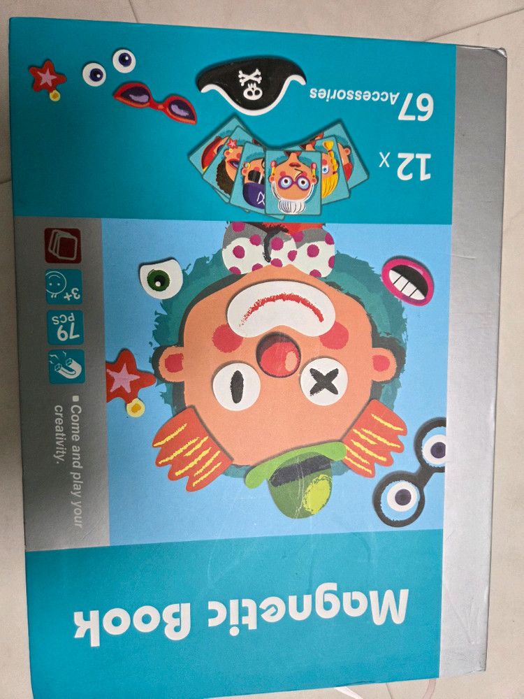 에릭칼 자석 얼굴 꾸미기 앤서니브라운 노부영 엘머 등 아기책 유아책 일괄 이미지