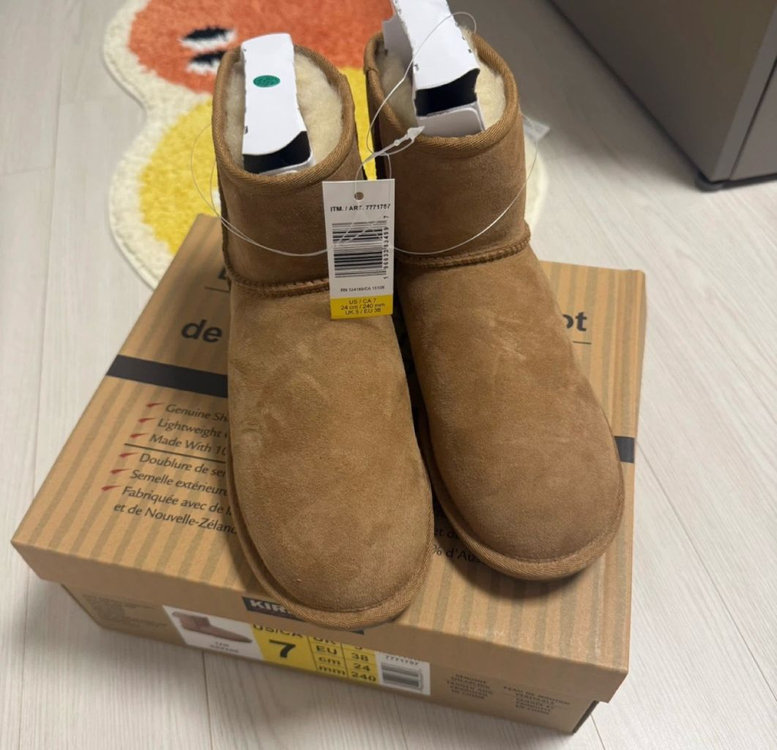 코스트코 커클랜드 양털부츠 240 (새상품) 이미지