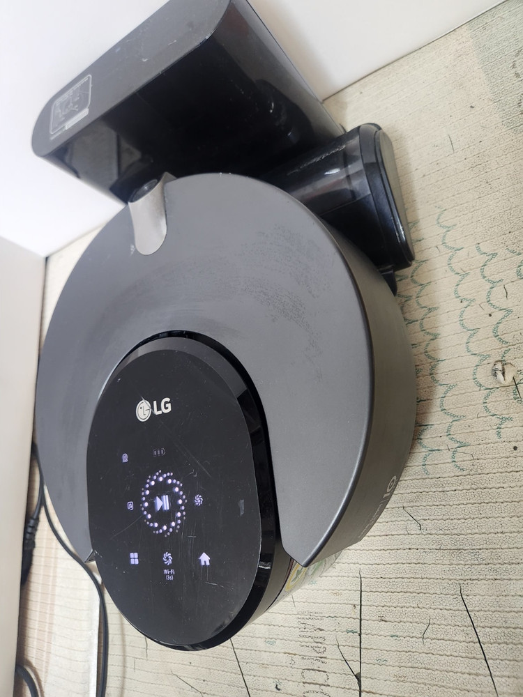 부품용 LG R9 로봇청소기 파손품 (r958dg) 이미지