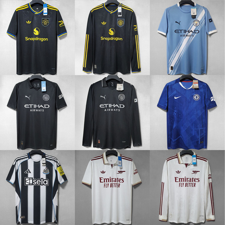 (국내배송) 25-26 축구 클럽 유니폼 져지 판매 (레알 바르샤 리버풀 아스날 첼시 맨유 맨시티 토트넘 뉴캐슬) 이미지