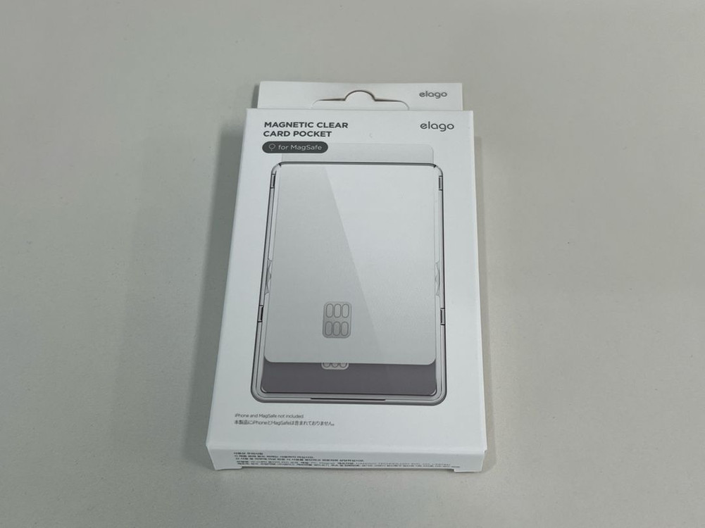 [판매중] 엘라고 아이폰 갤럭시 맥세이프 투명 카드지갑 케이스 이미지