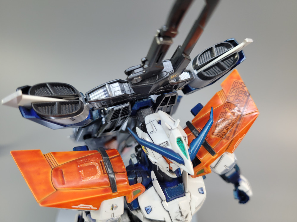 MG 아스트레이 블루프레임 도색작건담건프라반다이프라모델 이미지