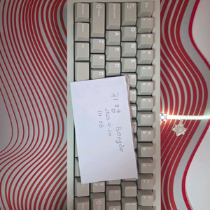 커스텀 키보드 F2-60 WK 베이지골드 이미지