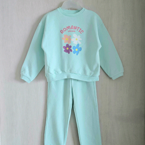 탑텐키즈 여아 테리 에센셜 상하세트 110사이즈 이미지