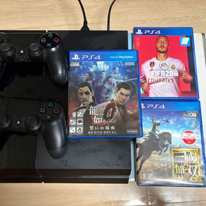 플스4 500GB박스풀 정품듀얼쇼크2 타이틀3 이미지