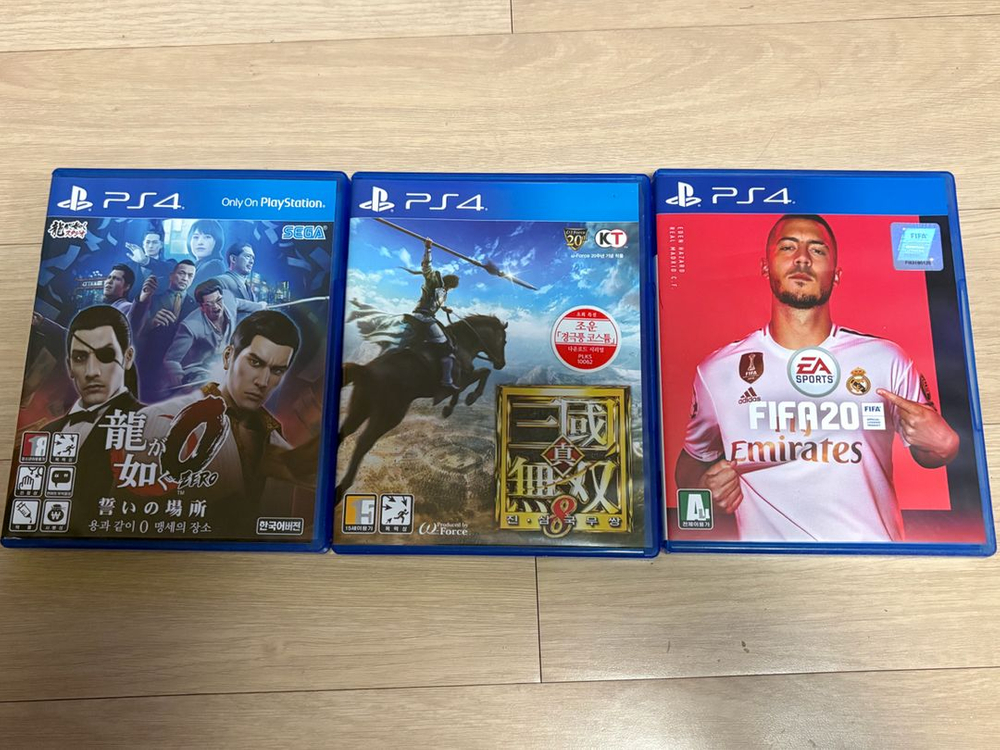 플스4 500GB박스풀 정품듀얼쇼크2 타이틀3 이미지