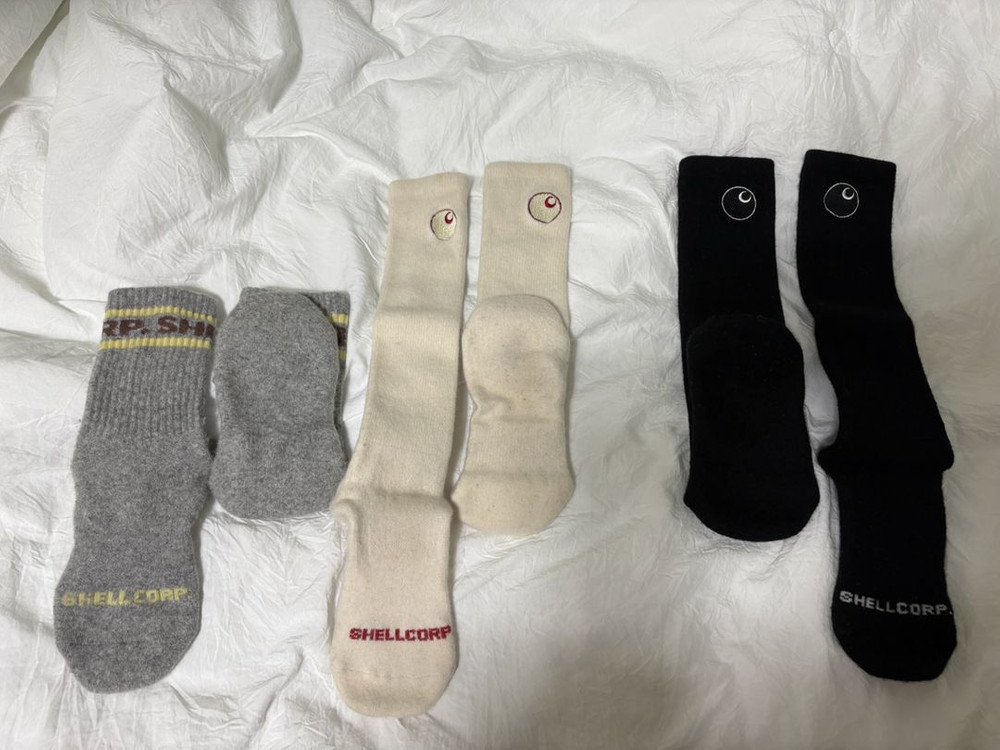 쉘 코퍼레이션 등산 울 니삭스 이미지