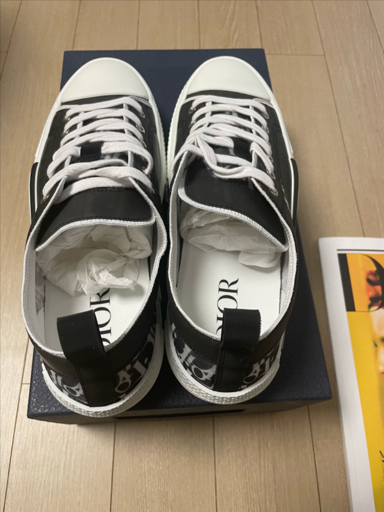 디올 B23 오블리크 로우탑 스니커즈 41사이즈 완전새상품 이미지