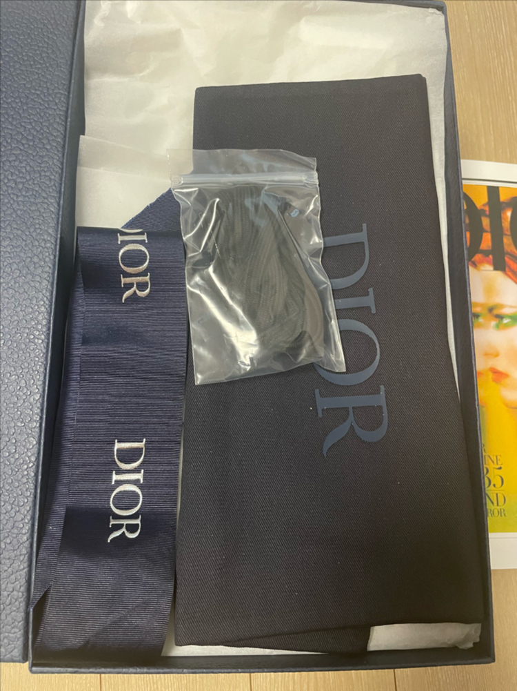 디올 B23 오블리크 로우탑 스니커즈 41사이즈 완전새상품 이미지