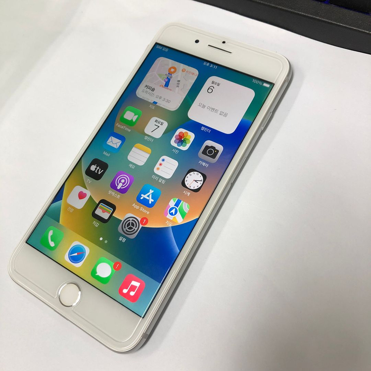 아이폰8플러스 64GB 실버 특SSS급 중고폰 배터리100% 기능정상 197738 이미지