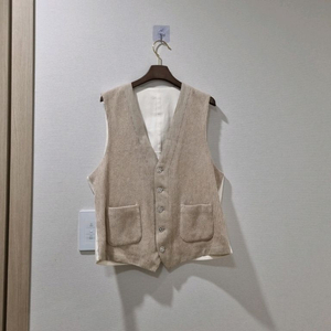 맥킨토시 필로소피 베이지 니트 조끼 40 이미지