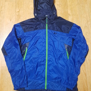 (정품새상품급)K2 익스트림 방수 바람막이 한여름 냉감용 기능성 초경량 후드 자켓, 다크 블루&네이비색, 넉넉한95 이미지