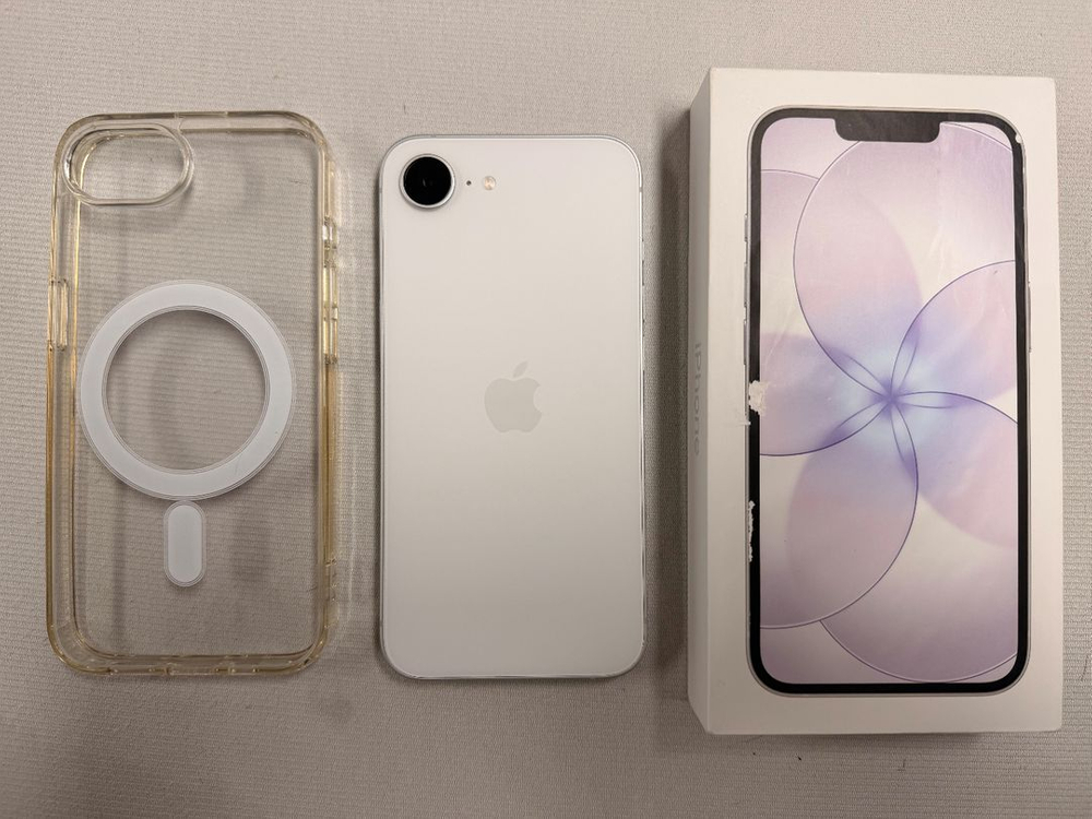 아이폰17e 256GB 화이트 이미지