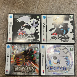 소울실버 기라티나 포켓몬스터 DS 칩 4개 + 닌텐도 DS 콘솔 3개 이미지