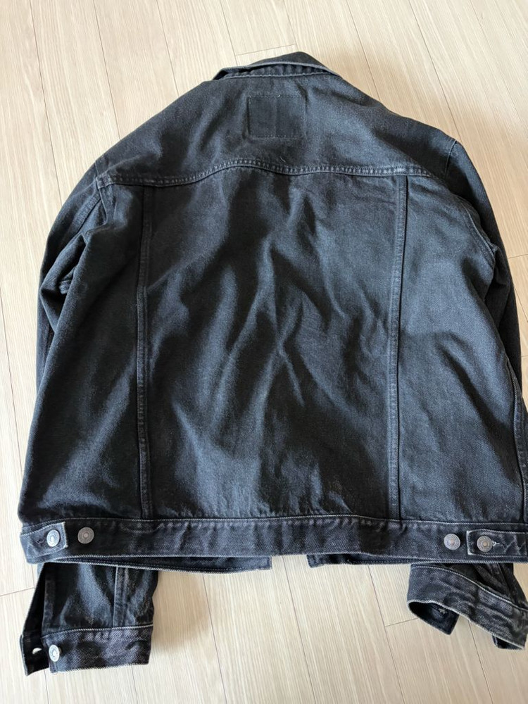 90년대 리바이스 블랙데님 흑청 트러커자켓 이미지