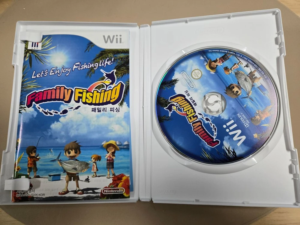 닌텐도 wii 패밀리 피싱 팝니다. 이미지