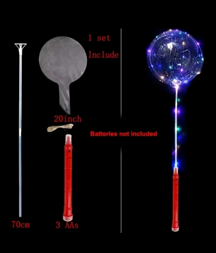 LED 풍선세트 500개 일괄 이미지
