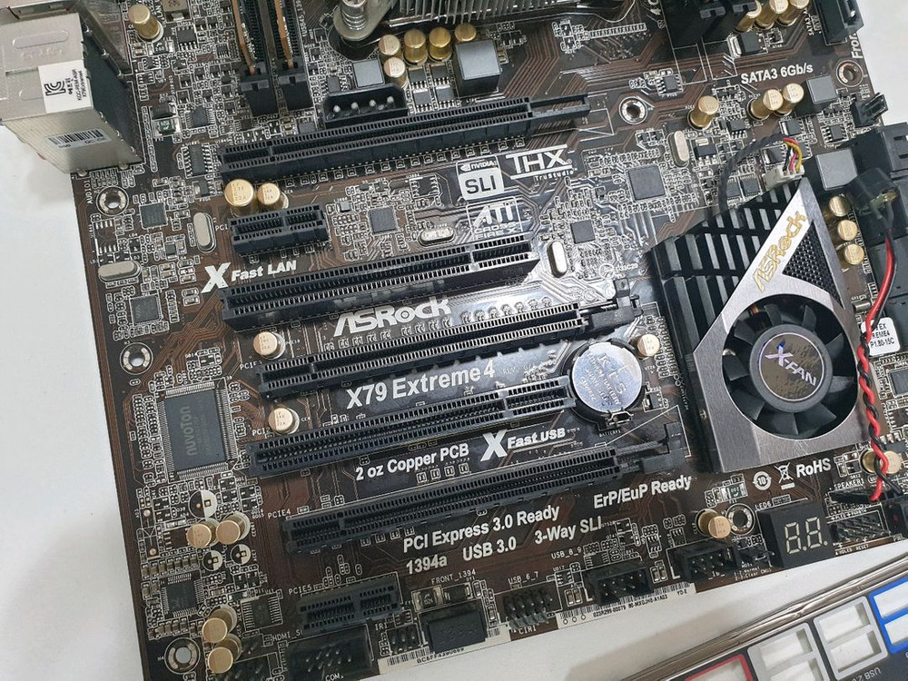i7-3820 cpu+ x79 extreme 보드+램 이미지