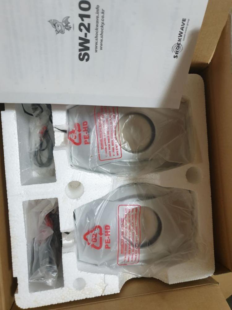 쇽웨이브 SW-2103 우퍼 스피커 미개봉 이미지