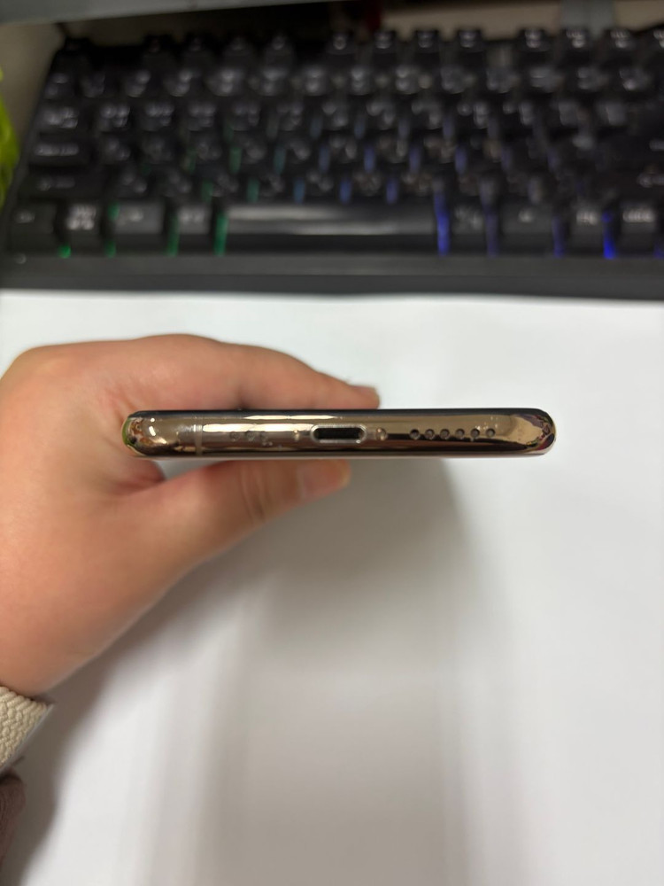 .아이폰XS 64GB 골드 AA급 중고폰 배터리100% 촬영폰 사진폰 기능정상 205176 이미지