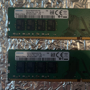 삼성전자 DDR4 16GB PC4-17000 메모리(2133MHz) x2개(32GB) 이미지