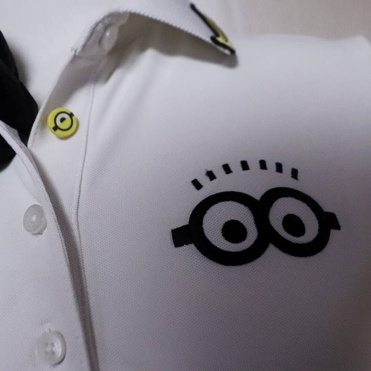 까스텔바작 여성55 미니언즈 콜라보 골프 반팔티셔츠 이미지