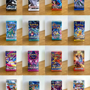 포켓몬카드 미개봉 박스 (화이트플레어,블랙볼트,초전,배틀파트너즈,열풍,테라스탈페스타,흑염등등 이미지