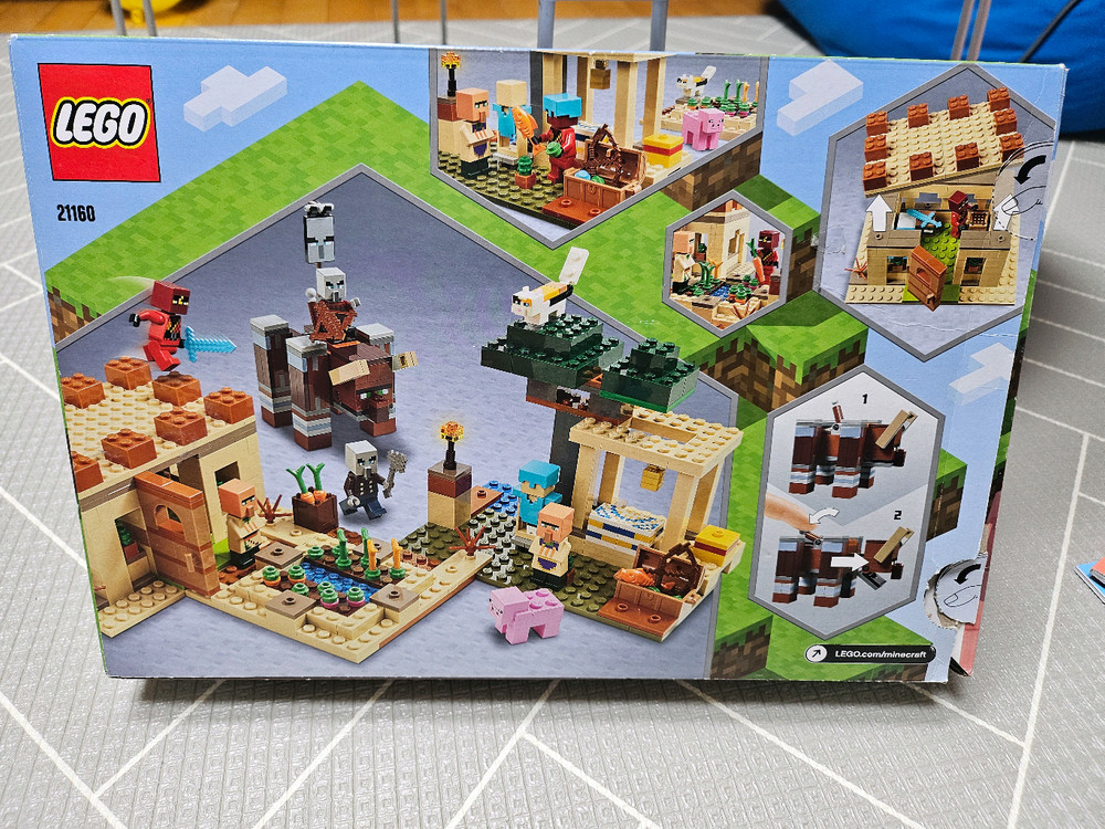 레고 정품 마인크래프트 21160 일리저 습격 이미지