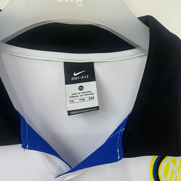 나이키 인터밀란 98-99 레트로 어웨이 올드 반팔 유니폼 이미지