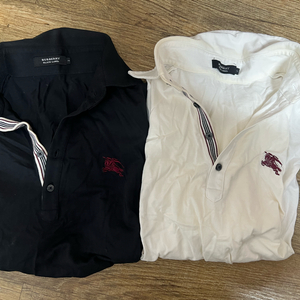 버버리 블랙라벨 카라티 반팔 폴로셔츠 2사이즈 2종일괄 95 M추천 이미지