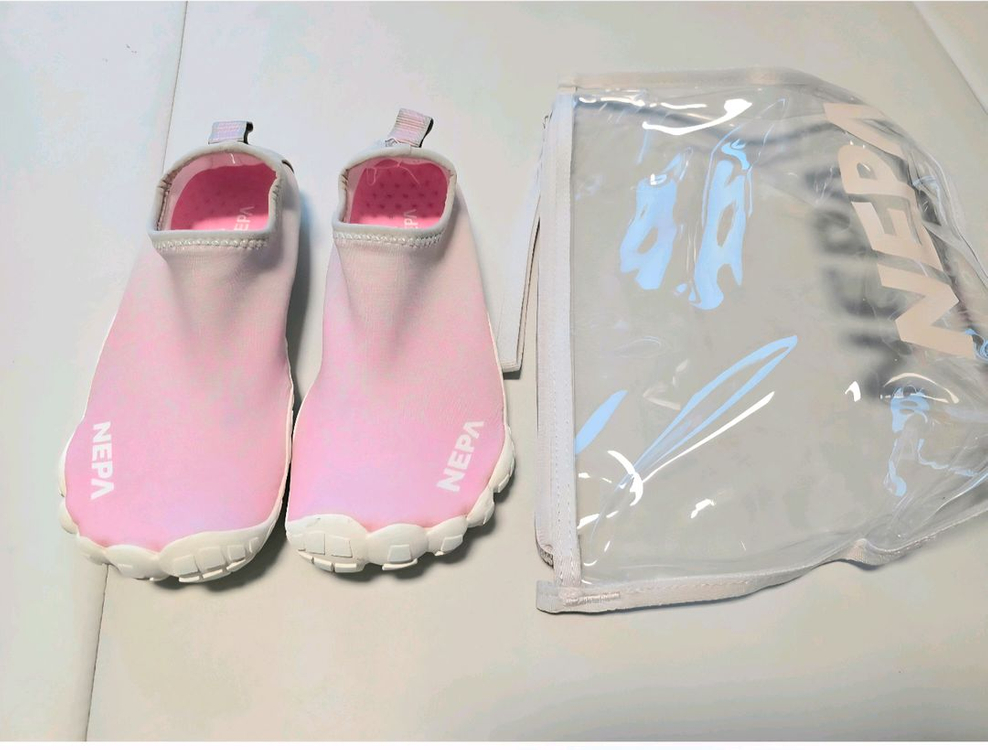 네파 아동 모자, 젤리스푼 래쉬가드, 아쿠아슈즈, 수영복 이미지