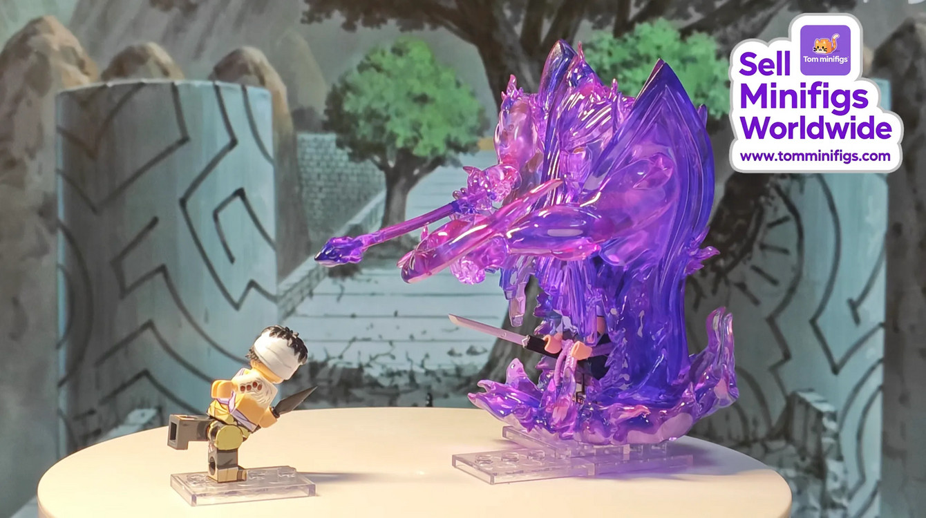 레고 커스텀 Howe 사스케 스사노오 2버전 베이스 (미피 사스케 미포함!) 이미지