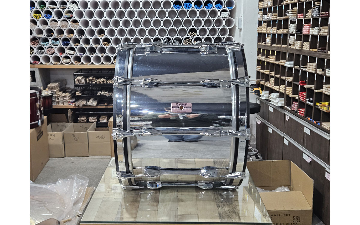 야마하 마칭 베이스드럼 20인치 MB-820D / 크롬색상 이미지
