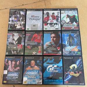 PS2 플스2 게임 타이틀 12종 + 정품 메모리카드 일괄 판매 이미지