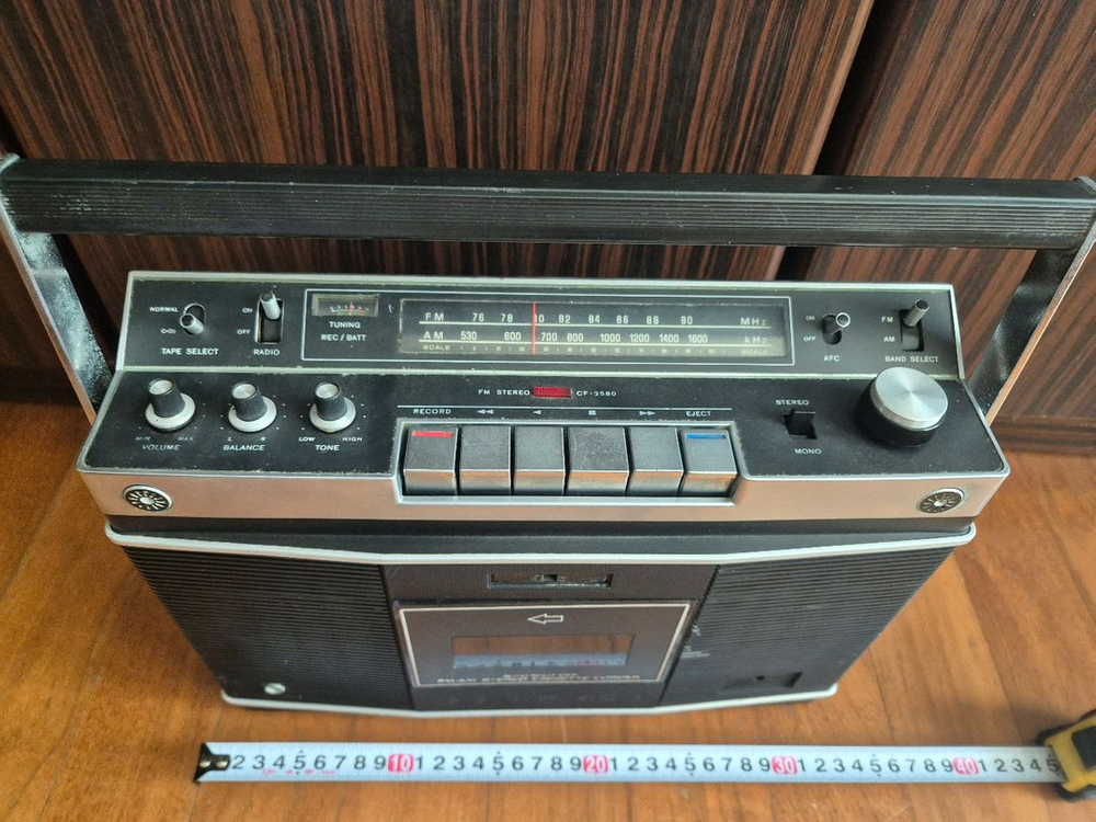 소니 카세트라디오 CF-2580 이미지