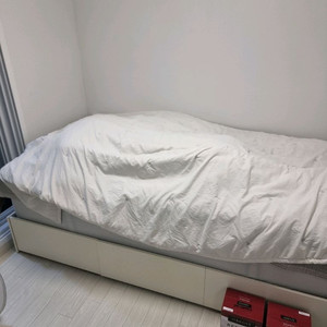 슈파슬립 브라운 킹싱글 매트리스 팝니다 이미지