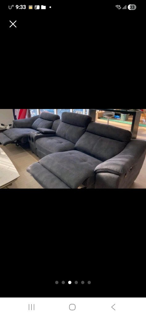 3인용~4인용 이태리디럭스 리클라이너 쇼파(블루투스) 이미지