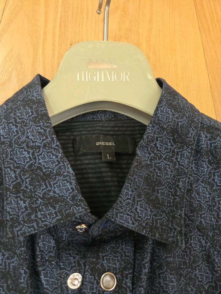 디젤 웨스턴 남성 셔츠 L사이즈 이미지