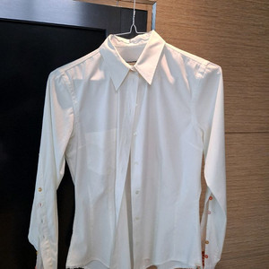 폴스미스 소매배색 화이트 남방 이미지