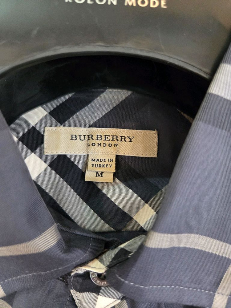 버버리 런던 체크셔츠 M사이즈 이미지