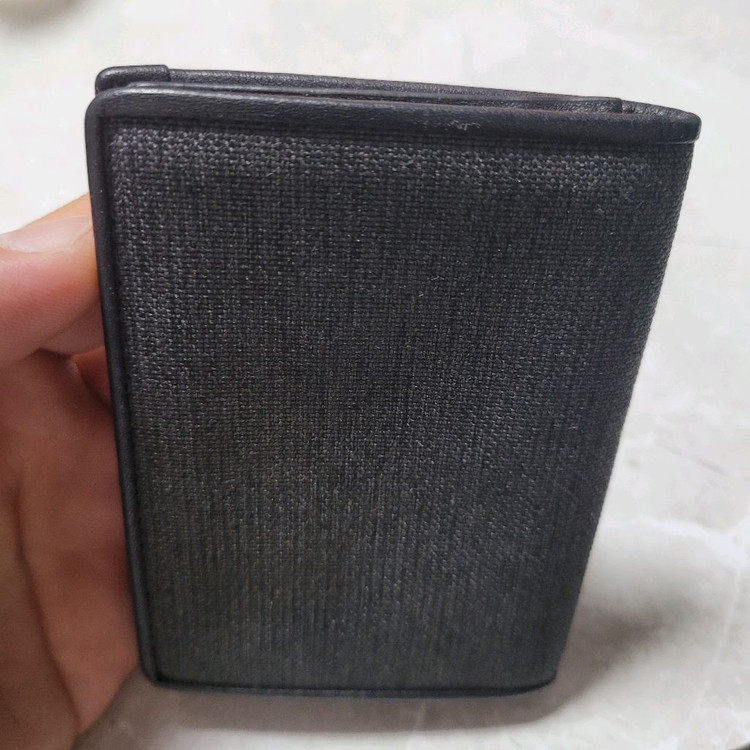정품 투미 블랙 명함 지갑 이미지