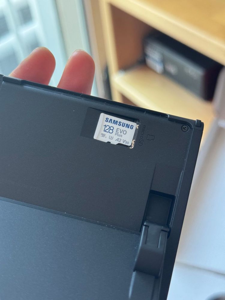 [풀박스, 급처] 닌텐도 스위치 OLED 화이트 파우치 + SD카드 포함 이미지