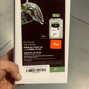 씨게이트 바라쿠다 내장 하드 드라이브 4TB 제품 이미지