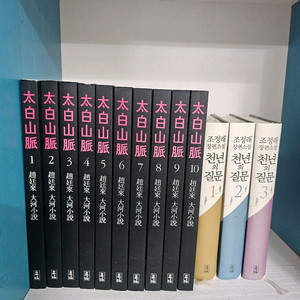 조정래 태백산맥 +천년의질문 ㅡ택배비포함 이미지